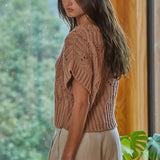 By Together CALI CROCHET TOP