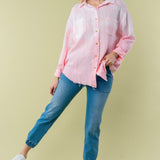 White Birch Long Sleeve Tie Dye Shirt (online only)