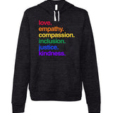 'Kindness Is' Pride Pullover Fleece, Kind Cotton (online only)