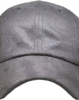 KBETHOS - SUEDE BASEBALL CAP Taupe