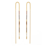Amano Studio - Miyuki Seed Bead Threader Earrings