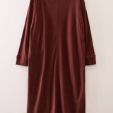 VERY J -Relaxed Oversized Dress for Effortless Comfort