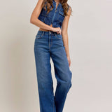 Hidden Jeans - Dark Wash Stretch 32" Inseam Dad Jean [LOGAN]