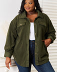 Heimish Cozy Girl Plus Size Button Down Shacket