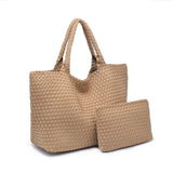 Sol and Selene - Sky's The Limit - Large Woven Neoprene Tote