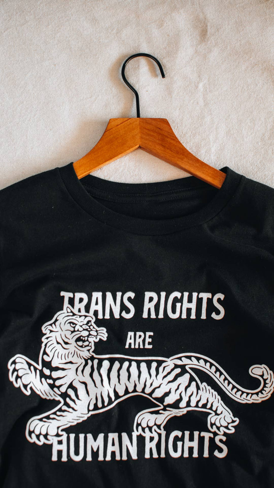 Houndstooth Design + Supply Co - Trans Rights are Human Rights Tee - Black