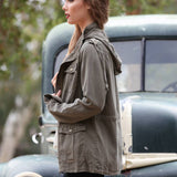 ANGIE -ASIS TENCEL UTILITY JACKET