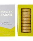 Chez Gagné - You are A Badass - Shower Steamers - Sea Salt, Citrus Neroli