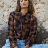 Sonmer Shop USA - Lily Blouse Navy (online only)