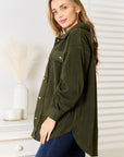 Heimish Cozy Girl Plus Size Button Down Shacket