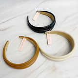 Ellison+Young - Vegan Leather Headband
