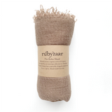 Rubyzaar - Boho Scarf - Sand