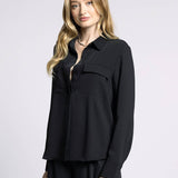 Weekend Los Angeles - Collared Button Down Shirt - JANESSA SHIRT