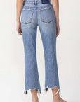 Lovervet High Rise Distressed Straight Jeans