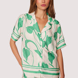 Lost + Wander - Vineyard Vistas Set - Spring Leaf Print Satin