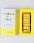 Chez Gagné - Everything is Fine Shower Steamers - Sea Salt, Citrus & Neroli