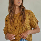 By Together CALI CROCHET TOP