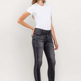 Lovervet Raw Hem Cropped Skinny Jeans (online only)
