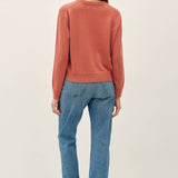 Be Cool - V-NOTCH STITCH CREW NECK SWEATER