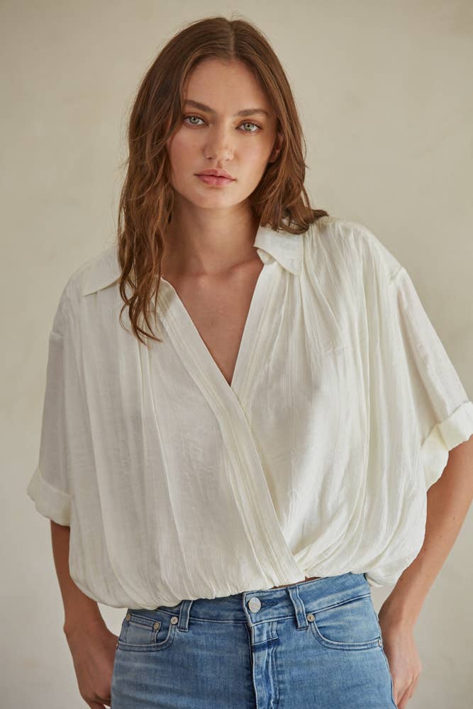 By Together V-Neck Blouse