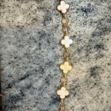 Zhanna Jewelry, Enamel Clover leaf braclet