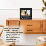 LifeSong Milestones - Once I Held You Wooden Pet Keepsake Picture Frame Decor