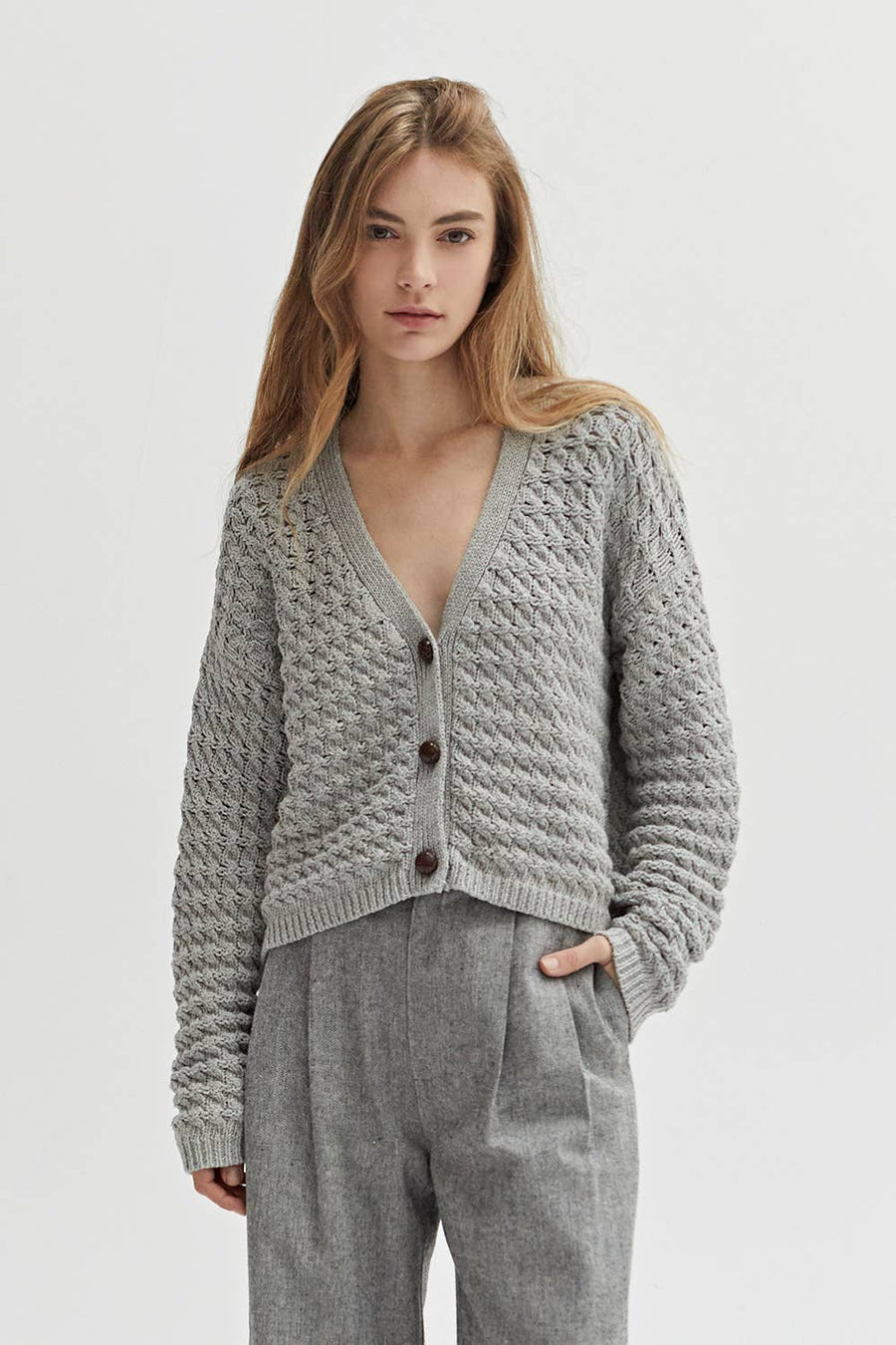 Crescent - Presley Textured Cardigan