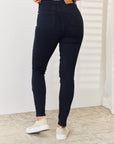 Judy Blue Garment Dyed Tummy Control Skinny Jeans (Plus size only)