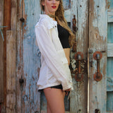 ANGIE -ASIS TENCEL UTILITY JACKET