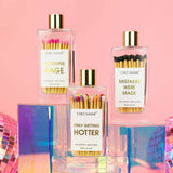 Chez Gagné - Feminine Rage - Glass Bottle Matches - Pink Multi