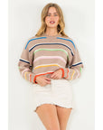 THML - Striped Knit Sweater