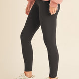 Yelete Fleece Lined High Waisted Leggings