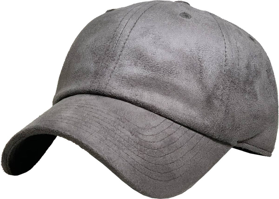 KBETHOS - SUEDE BASEBALL CAP Taupe