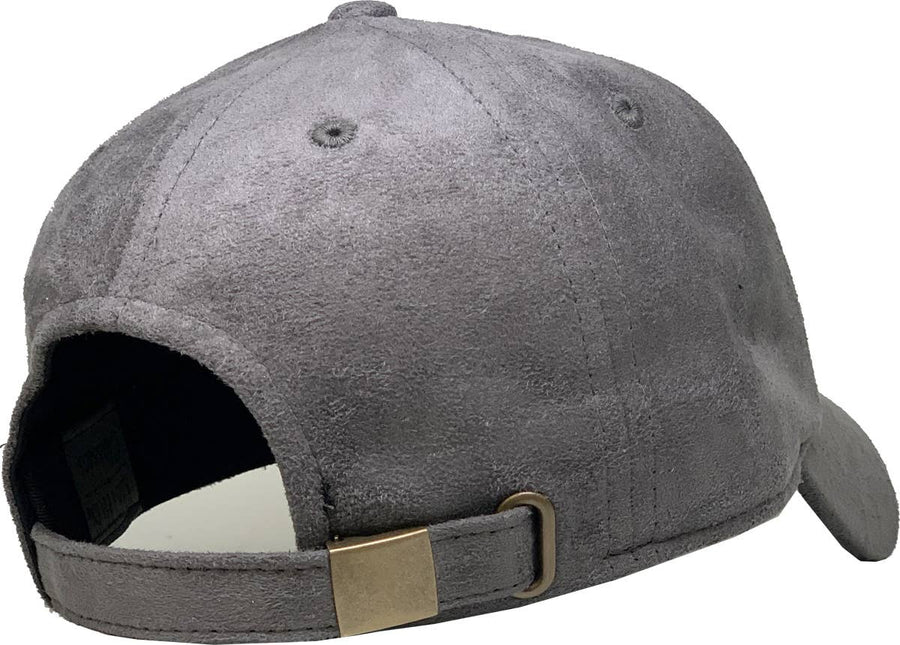 KBETHOS - SUEDE BASEBALL CAP Taupe