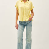 Be Cool - SOLID SHORT SLEEVE BUTTON DOWN SHIRT
