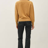 Be Cool - RIB DETAIL BOATNECK SWEATER
