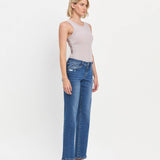 Lovervet by VERVET  Mid Rise, Straight Leg