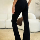 Judy Blue High Waist Distressed Flare Jeans