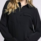 Weekend Los Angeles - Collared Button Down Shirt - JANESSA SHIRT
