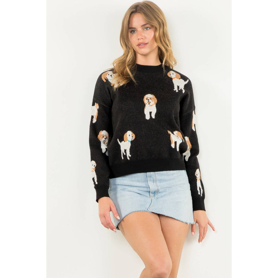 THML - Dog Knit Sweater