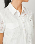 Mystree - Embroidery Mixed Shirt