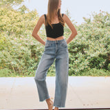 Flying Monkey – Super High Rise Barrel Leg Jeans