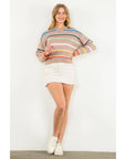 THML - Striped Knit Sweater