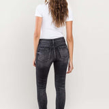 Lovervet Raw Hem Cropped Skinny Jeans (online only)