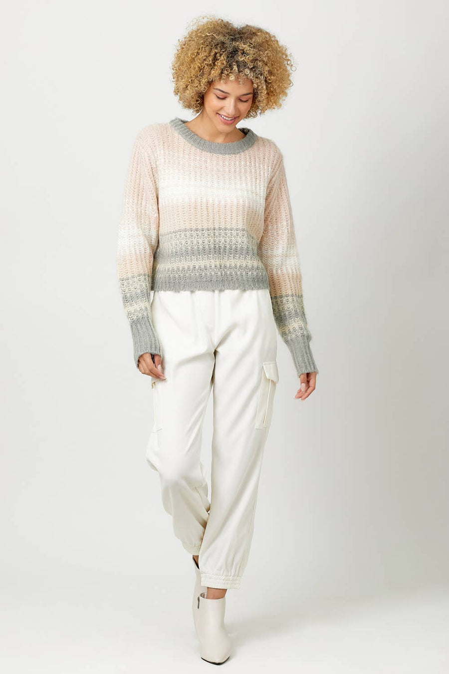 Mystree Color Gradation Sweater