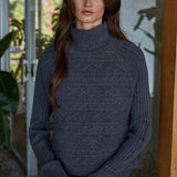 Raglan Pullover Knit Sweater, By Together