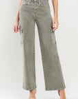 Vervet by Flying Monkey 90's Super High Rise Cargo Jeans (online only)