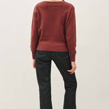 Be Cool - RIB DETAIL BOATNECK SWEATER