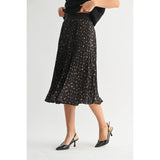 FUN2FUN - POLKA DOT PLEATS SKIRT