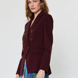 Current Air - Notch Collar Double Breasted Jacket (preorder- arrives 8/30)